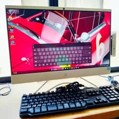 ！一体型 タッチ液晶 9世代 i5 9400T 128G/SSD NVMe ＋ 2.0T / 8G 1920x1080 nVIDIA  HP 24-f0051jp THT01