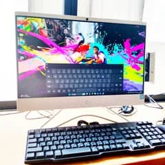 一体型 タッチ液晶 9世代 i3 9100T 256G/SSD NVMe ＋ 2.0T / 8G 1920x1080 HP HP 22-C0131jp GFF03