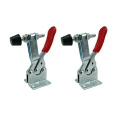 トグルクランプ 下方押え型 Charmoon GH-201-B 固定 工具 DIY 木材 金属 クランプ セット (2個)