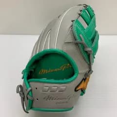 ミズノ MIZUNO ミズノプロ mizunopro  軟式 大人 一般 外野手用 グローブ グラブ 右投げ オーダー 中古品 グローブ袋付き 野球 9198
