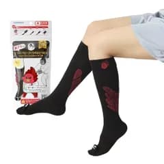 スーパーベビーゴリラのひとつかみ 着圧ソックス ふくらはぎ用 男女兼用 ルームソックス 冷え対策 つま先爽快 Mサイズ ブラック ドウシシャ SGS-26BKM(カラー: スーパーバージョン Mサイズ)