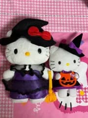 ハローキティ ハロウィーン 魔女 ぬいぐるみ セット