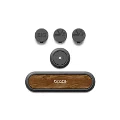 【新品】 ケーブルホルダー マグネット ケーブルクリップ 木目調 配線 デスク 整理 整頓 固定 iPhone 充電ケーブル 便利 0