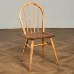 椅子・ソファ イギリス エルム アーコール ERCOL ヴィンテージ 4本 スポーク フープバックチェア ercol 椅子 ダイニングチェア 曲木椅子 材 天然木 英国 シンプル #99249