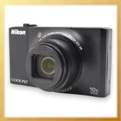 良品｜Nikon COOLPIX S8000 クールピクス ノーブルブラック デジタルカメラ｜M288