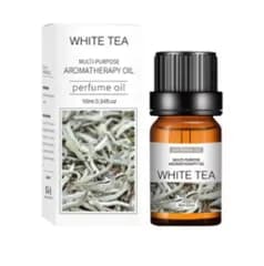 アロマオイル エッセンシャルオイル ディフューザー 香り 虫除け マッサージ リラックス 10ml ホワイトティーP_4 [ID:12190]