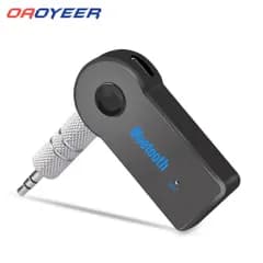 Bluetooth レシーバー AUX 3.5mm ワイヤレス 受信機 車載 ハンズフリー 通話対応P_4 [ID:8006]