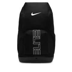 Nike、ユニ、バーシティエリートバックパック(32L)。, ブラック/ブラック/メタリックシルバー, One Size, Varsity Elite バックパック (32l)。 [ブラック/ブラック/メタリックシルバー]