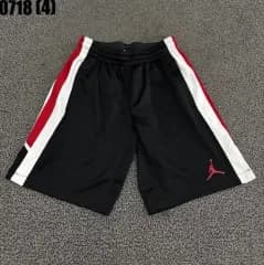 ナイキ エアジョーダン バスケット ハーフパンツ ブラック レッド 白 M 0718