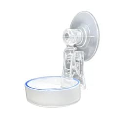 SESHIS 爬虫類 水入れ 餌入れ ペット 水槽 飼育 アクリル 単品1個 クリップスタイル [クリップスタイル]