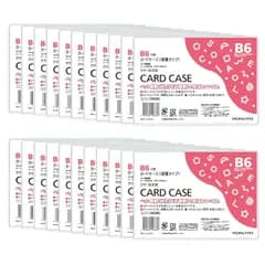 【新品】 コクヨ カードケース クリアケース 硬質タイプ B6 20個セット クケ-3006X20