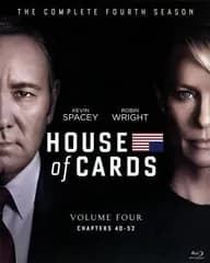 ハウス・オブ・カード 野望の階段 SEASON 4 Blu-ray Complete Package (デヴィッド・フィンチャー完全監修パッケージ仕様) ケヴィン・スペイシー,ロビン・ライト,マイケル・ケリー[BD](中古)