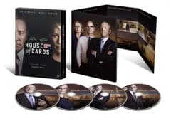 ハウス・オブ・カード 野望の階段 SEASON 4 DVD Complete Package (デヴィッド・フィンチャー完全監修パッケージ仕様) ケヴィン・スペイシー,ロビン・ライト,マイケル・ケリー[DVD](中古)