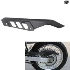 ダートバイク用チェーンガードプロテクター装飾チェーンスプロケットフレームカバー スズキ DR125 DR200 DR650 2004-2017 DR QM200GY