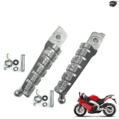 オートバイ用フロント左右フットレスト/フットペグ/ペダル（MALAGUTI RST 125用）
