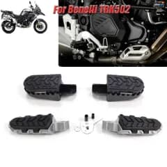ベネリ 2020 TRK502 TRK502X 用モーターサイクル フロント/リア フットレスト ペダル