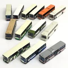 TOMYTEC ザ・バスコレクション 第25弾 13台 未塗装有 シークレット有 トミーテック Nゲージ 鉄道模型 中古 N11470779