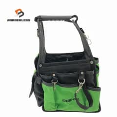 ☆中古品 コメント必読☆Snap-on スナップ-オン ツールバック 緑/グリーン 工具バッグ 工具入れ ツールケース132339