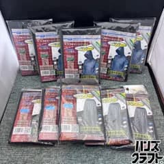 ◎【未開封／上下5セット】 TOHKEMI 撥水加工 ヤッケ ネイビー Lサイズ 上下5セット ポリエステル トオケミ【未使用／新古品】