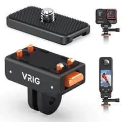 VRIG Insta360 Ace Pro2用クイックリリースマウント 1/4ネジ付き Insta360 Ace Pro2/Ace Pro/Ace/X5/X4/X4 air/X3/用 insta360 x5 アクセサリー AC-41送料無料