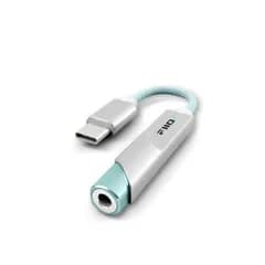 FiiO KA11 USB C - 3.5mm オーディオアダプター 32bit/384KHz USB Type C ドングル HiFi DAC アンプ Android/iOS/Windows/Mac用 (シルバー、TC) [シルバー] [TC]