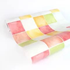 壁紙シール 壁紙 HWP-21624 レッド 50cm×3m 剥がせる壁紙
