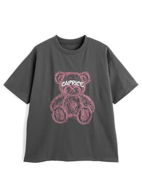 ベア刺繍Tシャツ