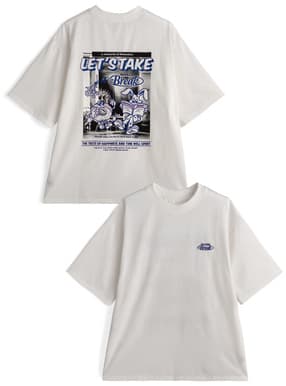ロゴプリントTシャツ