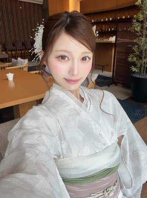百合柄浴衣セット