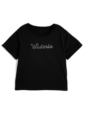 ラインストーンロゴTシャツ