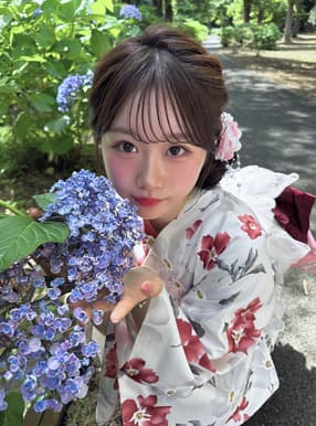花柄浴衣セット