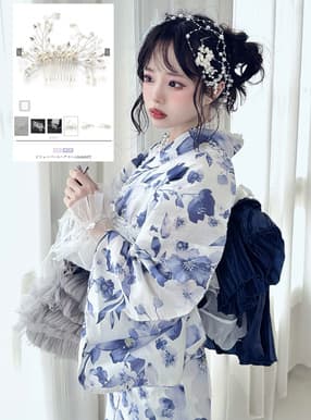 ビジューパールヘアコーム
