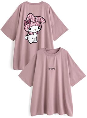 サンリオ レオパード柄マイメロディTシャツ