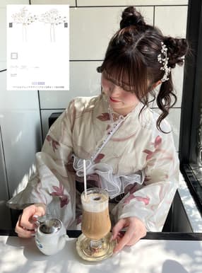 パールビジューフラワーヘアピン2点セット