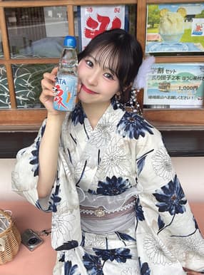 ガーベラ浴衣セット
