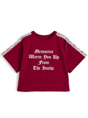 レースロゴTシャツ