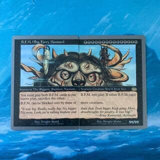MTG 2枚 B.F.M. 2枚