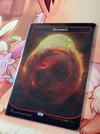 MTG unfinity 山ギャラクシーFoil 惑星ver 1枚