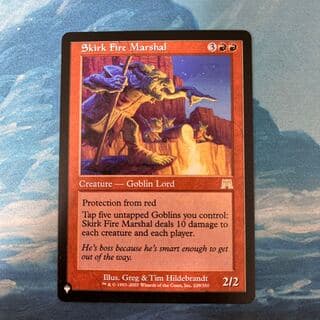 MTG スカークの炎の司令官  1枚