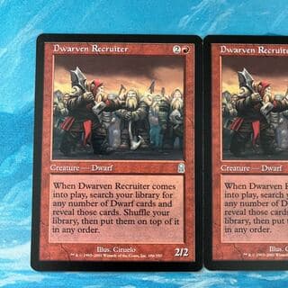 MTG 1枚 ドワーフ徴募兵  1枚
