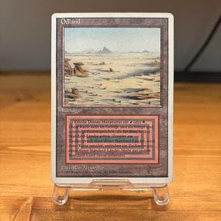 Badlands revised 3ed ドイツ語 デュアルランド MTG 1枚