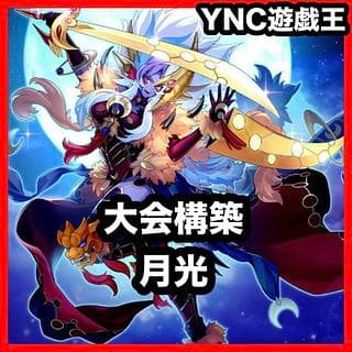 ムーンライト デッキ【以下検索 遊戯王 月光舞獅子神 月光融合 本格構築 まとめ売り 初期 2期 レリーフ ゲートボール パーツ】 1枚