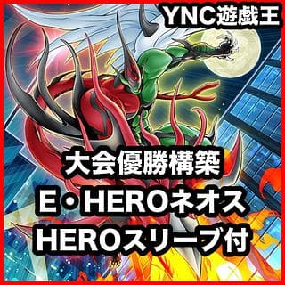 HEROデッキ【遊戯王 本格構築 N アクアドルフィン Nブラックパンサー N・グランモール E・HERO ネオス ハネクリボーサバティエル LV10 M・HEROファウンティン  ミラクルエクスクルーダー ゴッドネオス コスモネオス】、 1枚