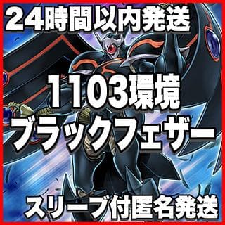 1103環境 BF ブラックフェザー デッキ【以下検索 遊戯王 本格構築 初期 2期 レリーフ ゲートボール デッキパーツ】、 1枚