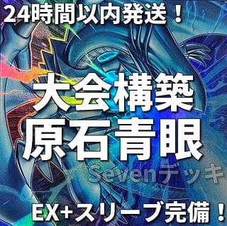 009　遊戯王　青き眼　青眼　原石　ブルーアイズ　大会構築デッキ 1枚