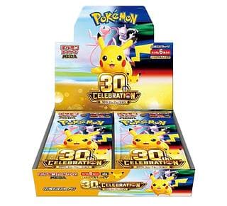 ポケモンカードゲーム MEGA 拡張パック 30th CELEBRATION BOX 1BOX
