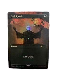 mtg Secret Lair Frank Frazetta 暗黒の儀式　ff ショーケース フォイル FOIL  1枚