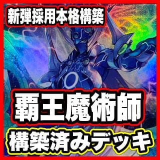 覇王魔術師 デッキ【以下検索 遊戯王 星霜の魔術師アストログラフマジシャン 本格構築 初期 2期 レリーフ ゲートボール パーツ】 1枚